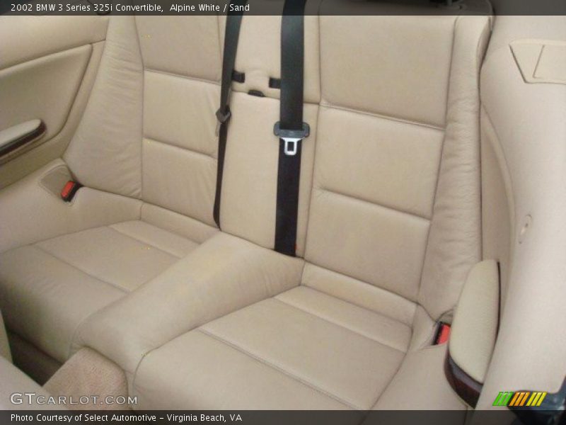  2002 3 Series 325i Convertible Sand Interior