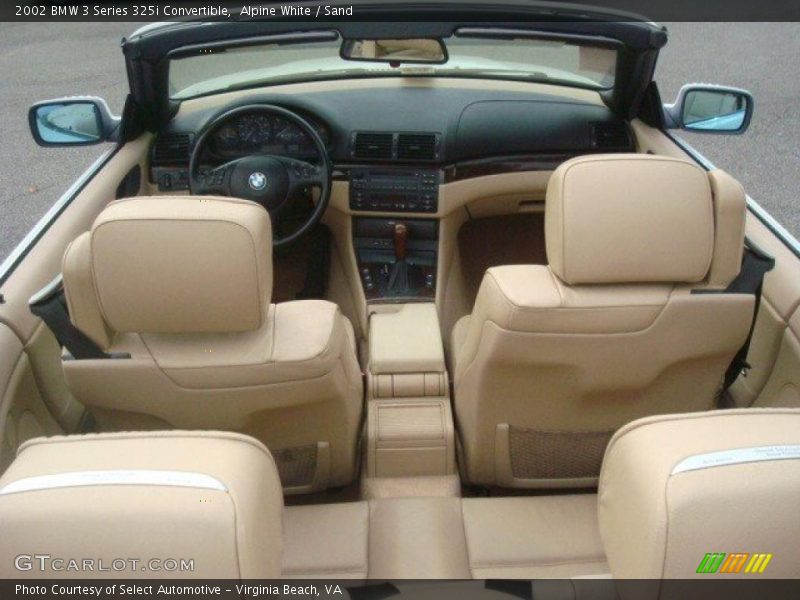  2002 3 Series 325i Convertible Sand Interior