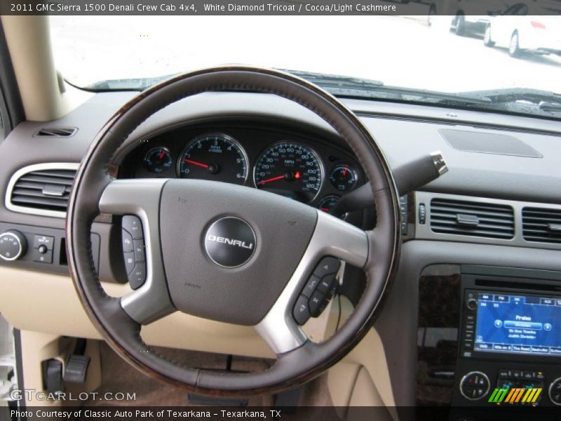  2011 Sierra 1500 Denali Crew Cab 4x4 Steering Wheel