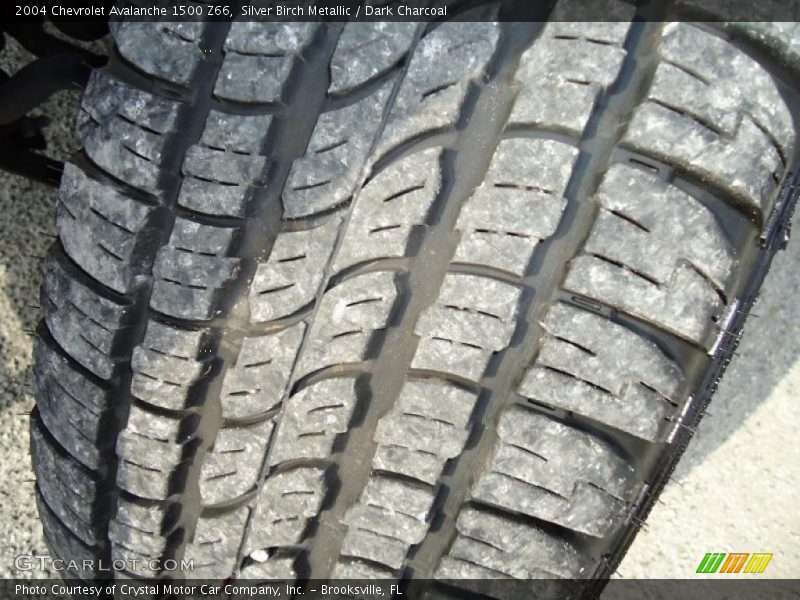Silver Birch Metallic / Dark Charcoal 2004 Chevrolet Avalanche 1500 Z66