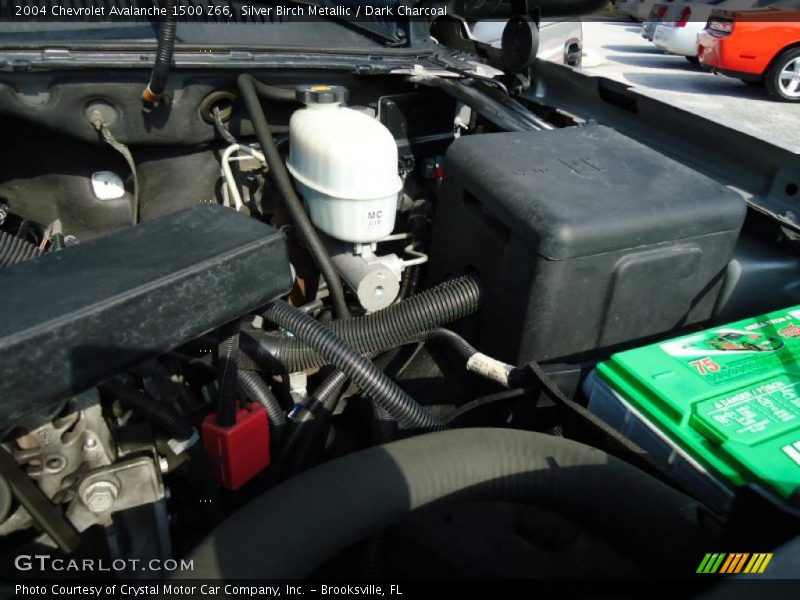 Silver Birch Metallic / Dark Charcoal 2004 Chevrolet Avalanche 1500 Z66