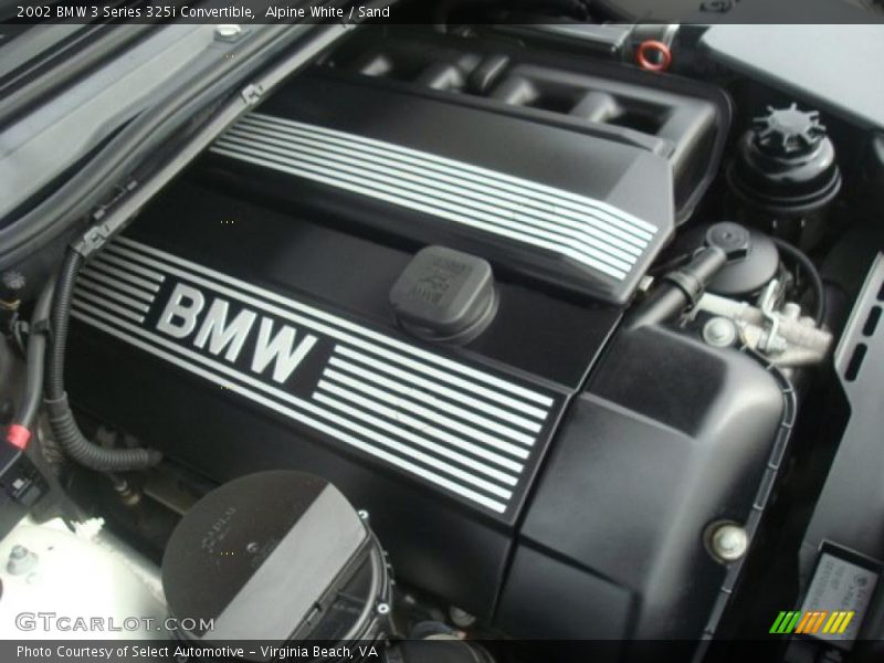  2002 3 Series 325i Convertible Engine - 2.5L DOHC 24V Inline 6 Cylinder
