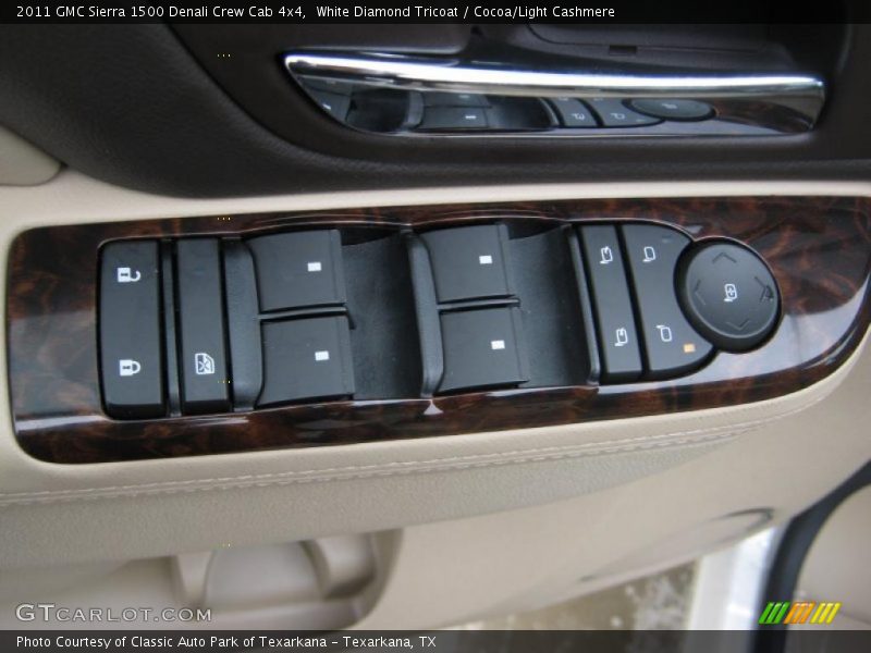 Controls of 2011 Sierra 1500 Denali Crew Cab 4x4