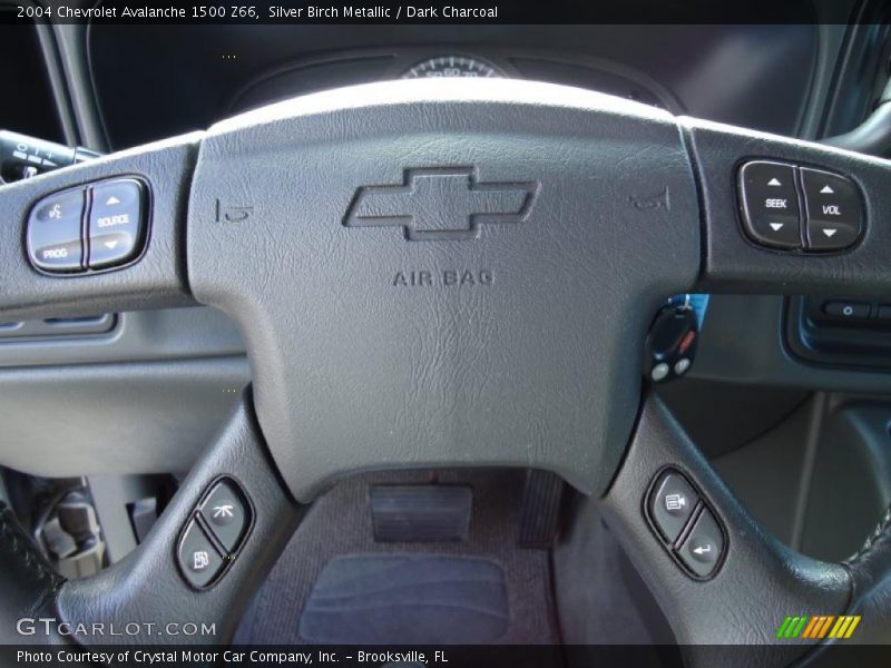 Silver Birch Metallic / Dark Charcoal 2004 Chevrolet Avalanche 1500 Z66