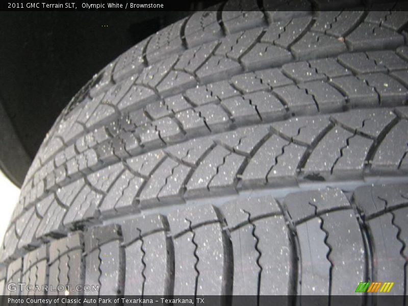 Olympic White / Brownstone 2011 GMC Terrain SLT