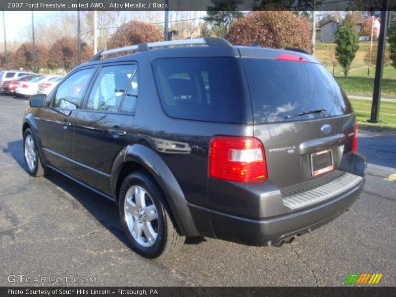 Alloy Metallic / Black 2007 Ford Freestyle Limited AWD