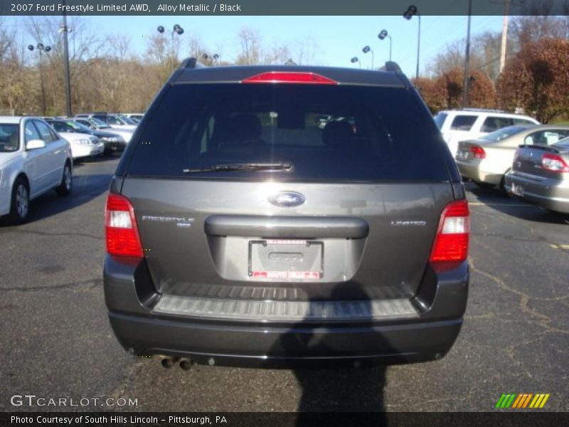 Alloy Metallic / Black 2007 Ford Freestyle Limited AWD
