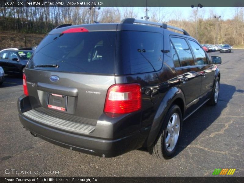 Alloy Metallic / Black 2007 Ford Freestyle Limited AWD