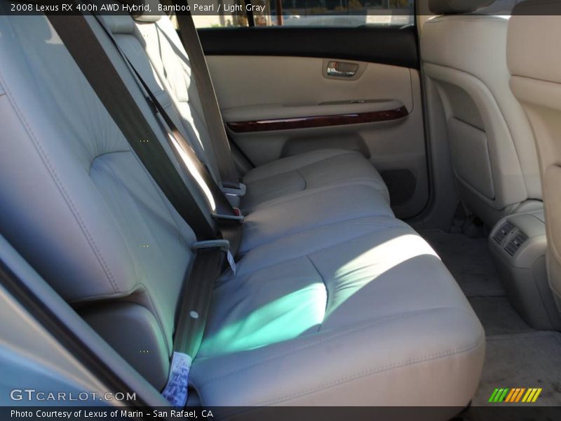 Bamboo Pearl / Light Gray 2008 Lexus RX 400h AWD Hybrid