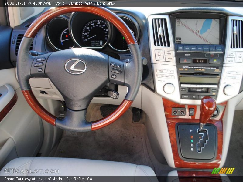 Bamboo Pearl / Light Gray 2008 Lexus RX 400h AWD Hybrid