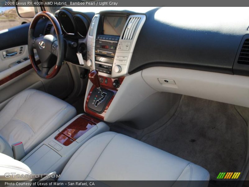 Bamboo Pearl / Light Gray 2008 Lexus RX 400h AWD Hybrid
