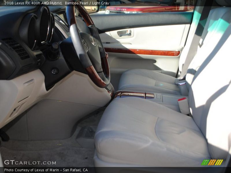 Bamboo Pearl / Light Gray 2008 Lexus RX 400h AWD Hybrid