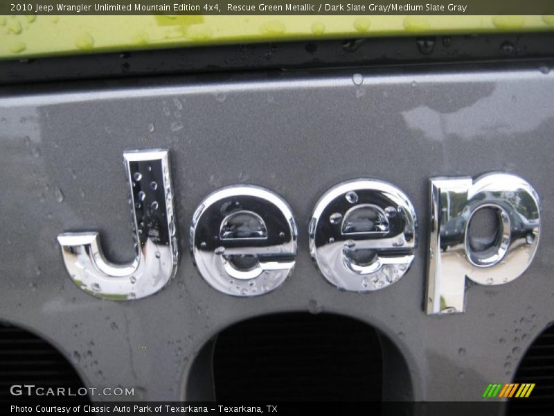 Rescue Green Metallic / Dark Slate Gray/Medium Slate Gray 2010 Jeep Wrangler Unlimited Mountain Edition 4x4