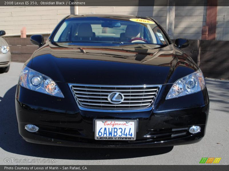Obsidian Black / Cashmere 2008 Lexus ES 350