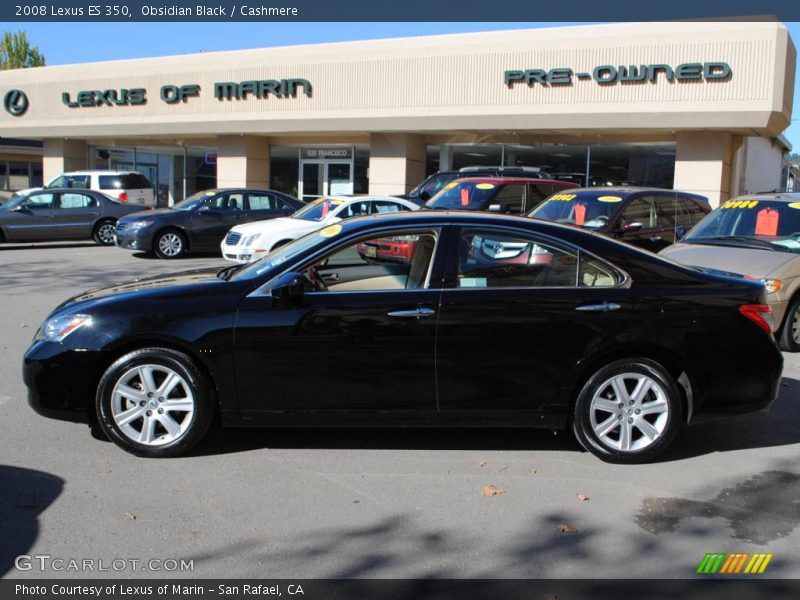 Obsidian Black / Cashmere 2008 Lexus ES 350
