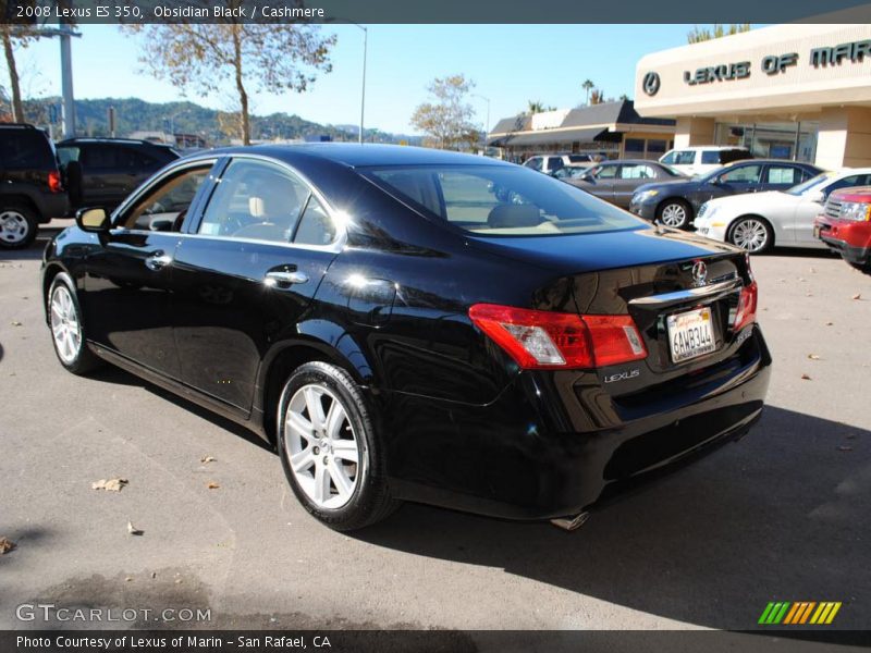 Obsidian Black / Cashmere 2008 Lexus ES 350