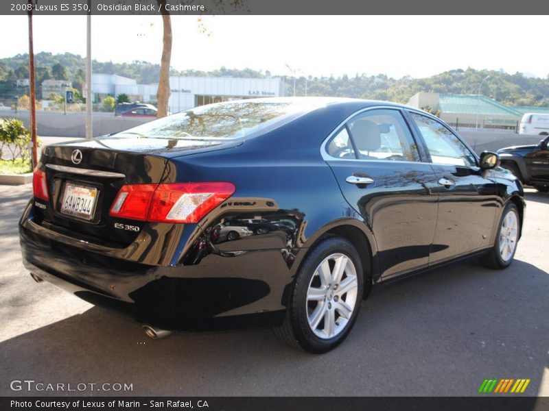 Obsidian Black / Cashmere 2008 Lexus ES 350