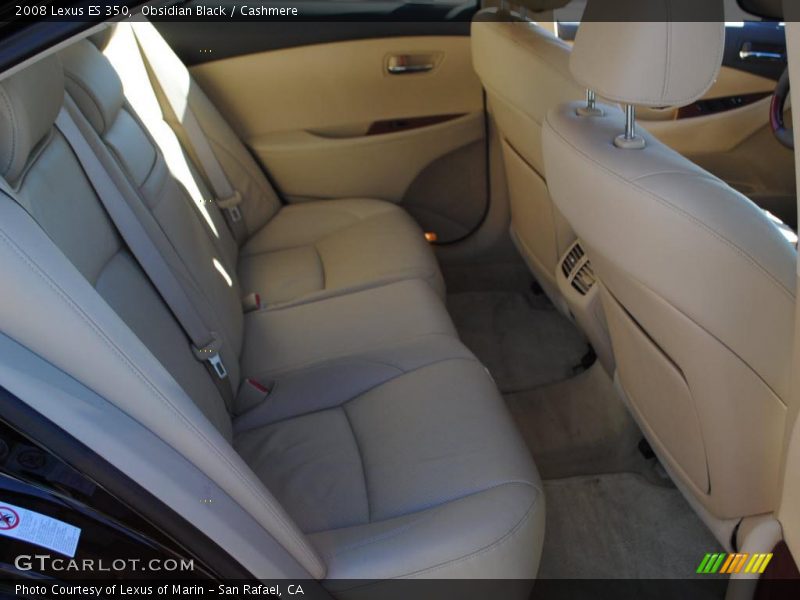 Obsidian Black / Cashmere 2008 Lexus ES 350