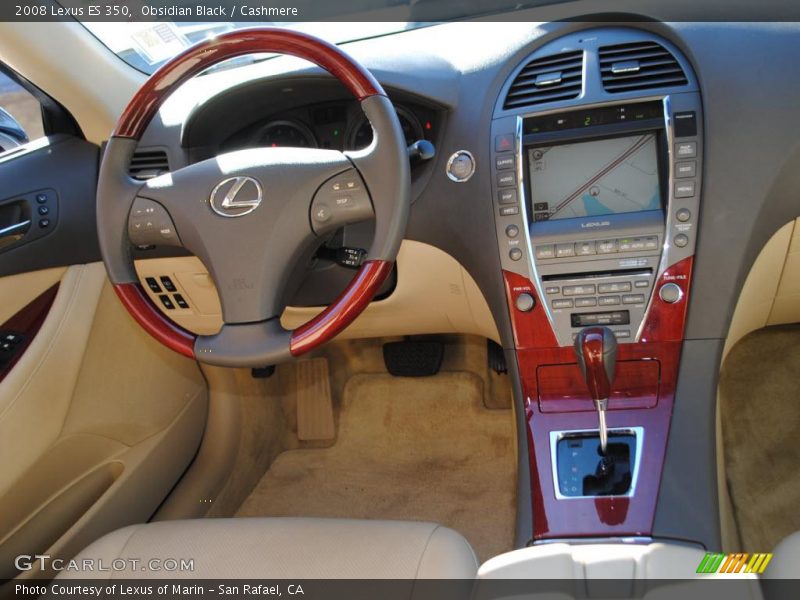 Obsidian Black / Cashmere 2008 Lexus ES 350