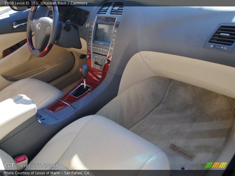 Obsidian Black / Cashmere 2008 Lexus ES 350