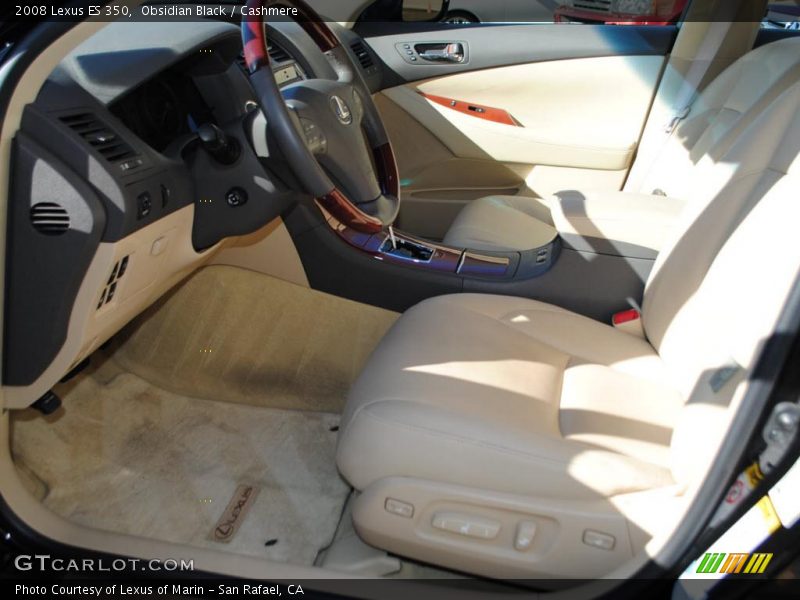 Obsidian Black / Cashmere 2008 Lexus ES 350