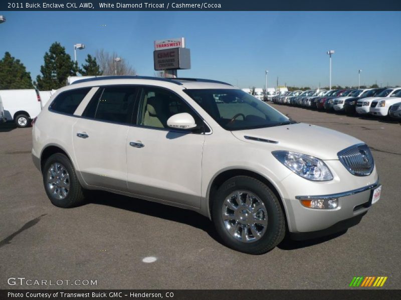 Front 3/4 View of 2011 Enclave CXL AWD