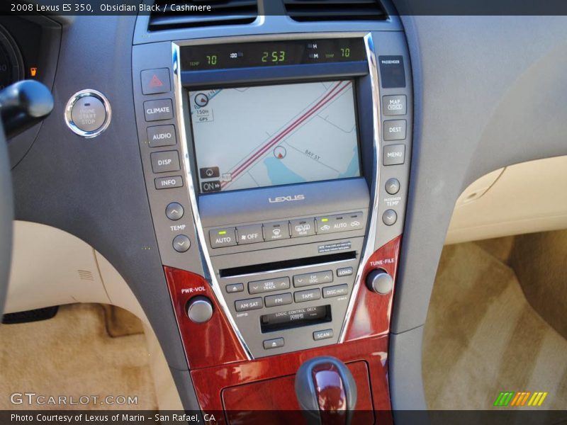 Obsidian Black / Cashmere 2008 Lexus ES 350