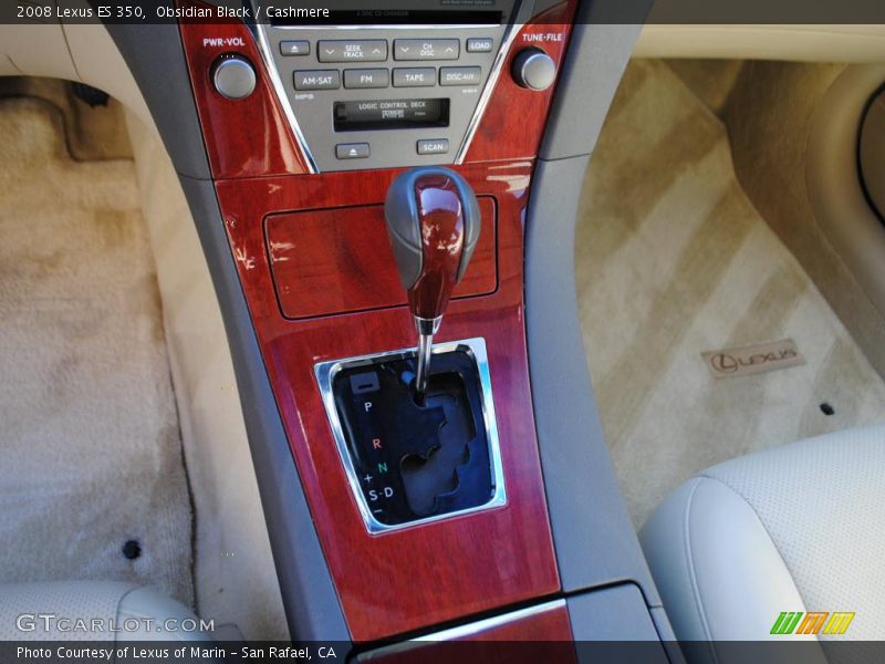 Obsidian Black / Cashmere 2008 Lexus ES 350