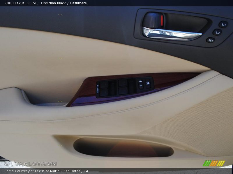 Obsidian Black / Cashmere 2008 Lexus ES 350