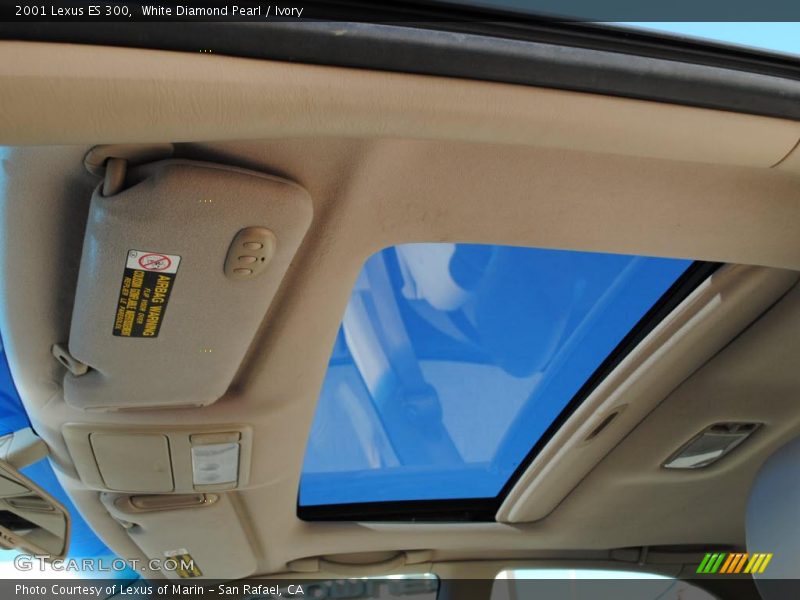 Sunroof of 2001 ES 300