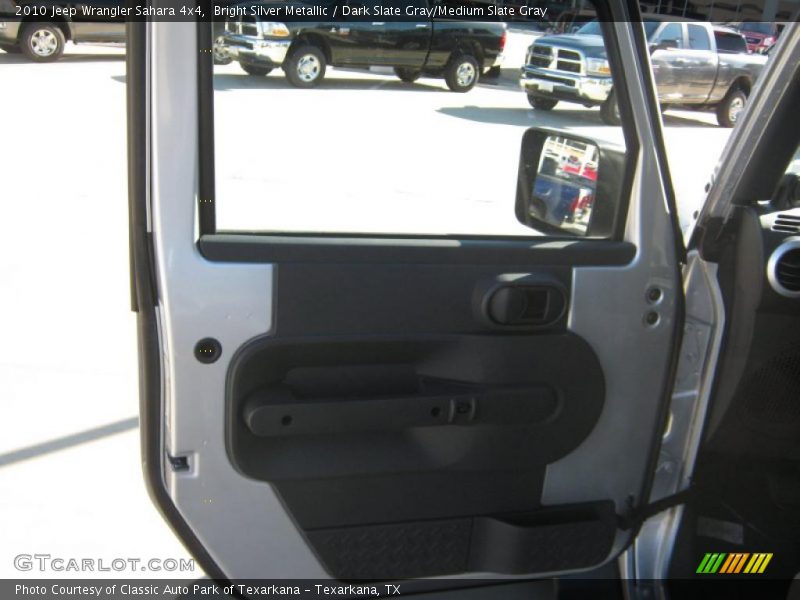 Bright Silver Metallic / Dark Slate Gray/Medium Slate Gray 2010 Jeep Wrangler Sahara 4x4
