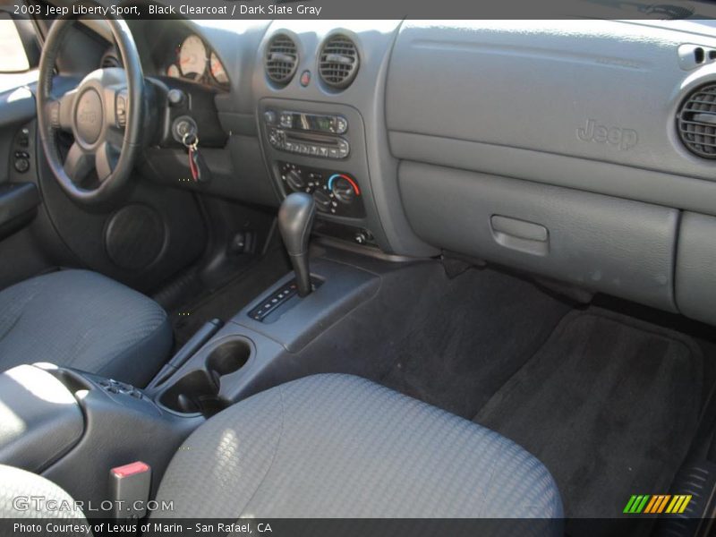 Dashboard of 2003 Liberty Sport