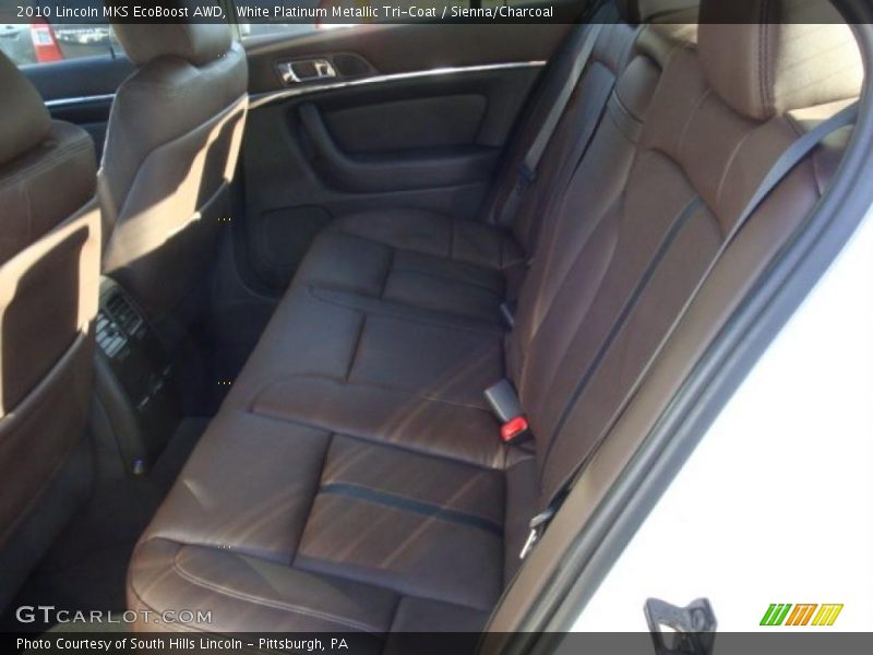  2010 MKS EcoBoost AWD Sienna/Charcoal Interior