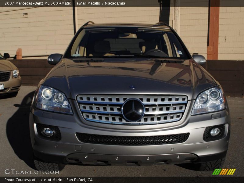 Pewter Metallic / Macadamia 2007 Mercedes-Benz ML 500 4Matic