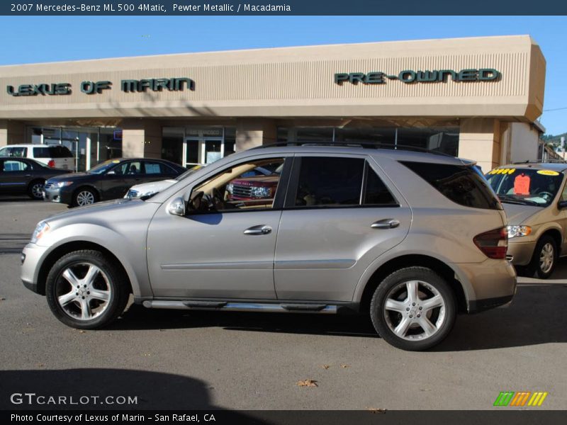 Pewter Metallic / Macadamia 2007 Mercedes-Benz ML 500 4Matic
