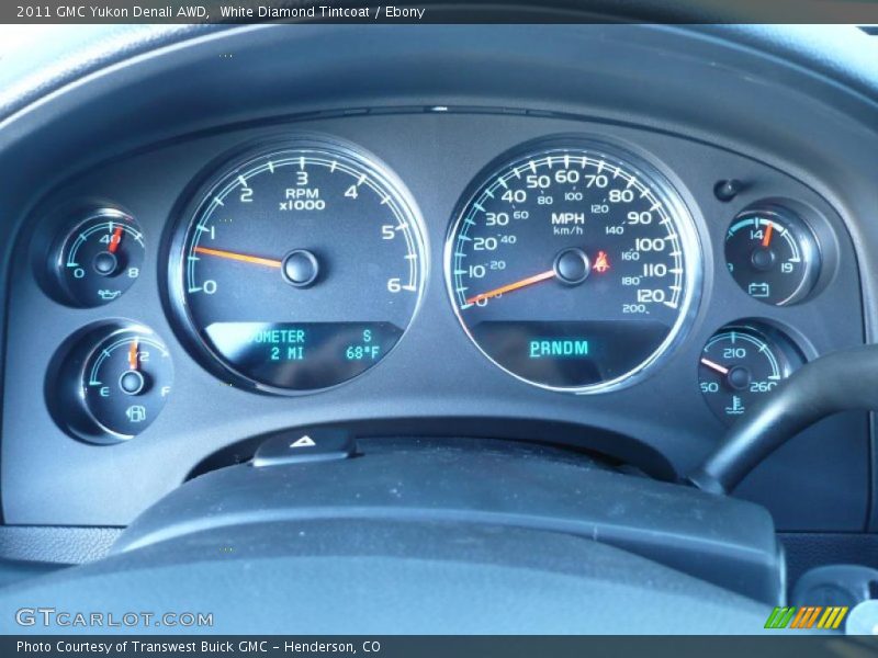  2011 Yukon Denali AWD Denali AWD Gauges