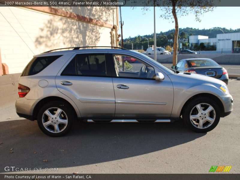 Pewter Metallic / Macadamia 2007 Mercedes-Benz ML 500 4Matic
