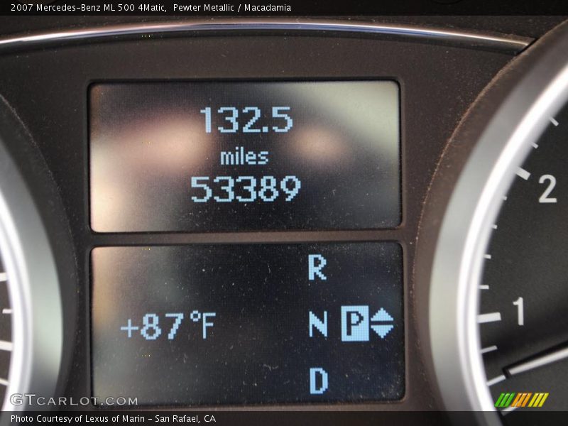 Pewter Metallic / Macadamia 2007 Mercedes-Benz ML 500 4Matic