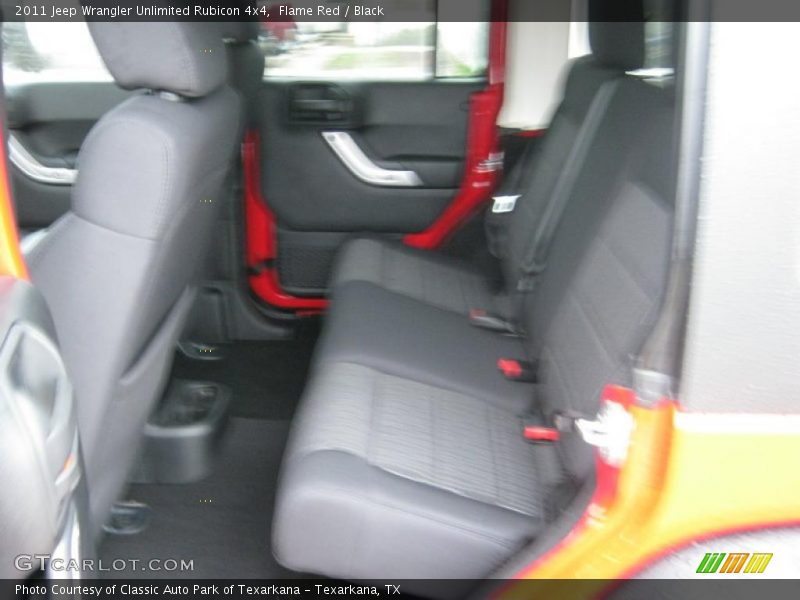 Flame Red / Black 2011 Jeep Wrangler Unlimited Rubicon 4x4