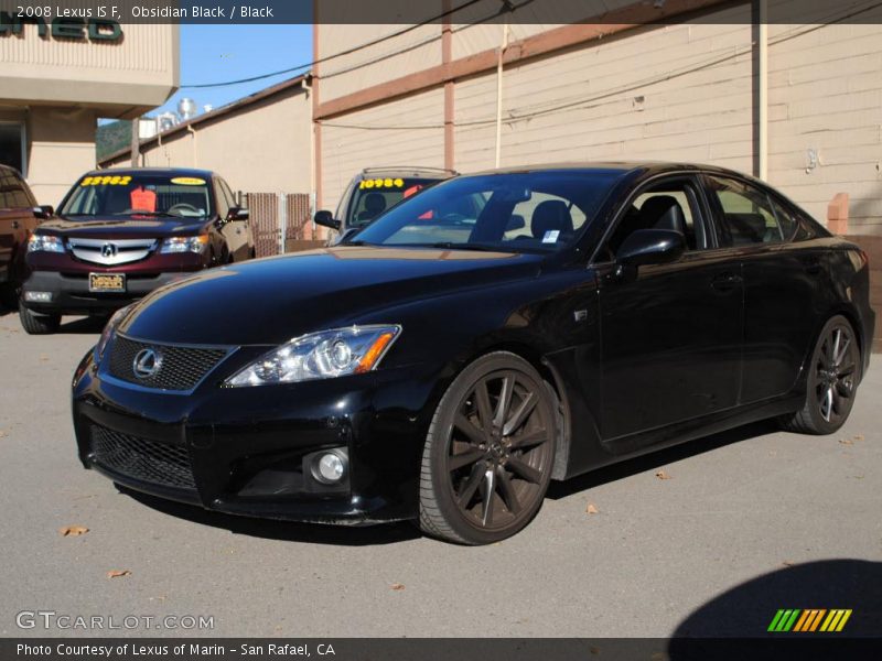 Front 3/4 View of 2008 IS F