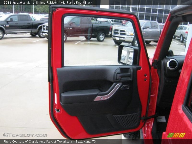 Door Panel of 2011 Wrangler Unlimited Rubicon 4x4