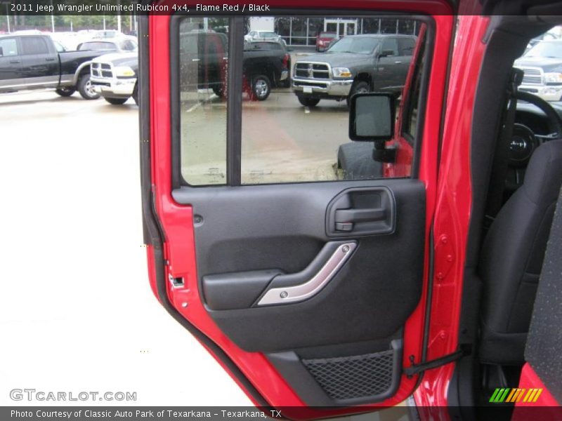 Door Panel of 2011 Wrangler Unlimited Rubicon 4x4