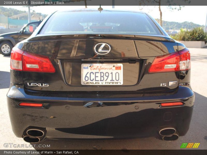  2008 IS F Obsidian Black