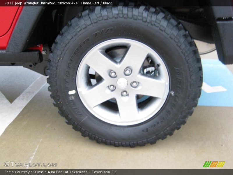 2011 Wrangler Unlimited Rubicon 4x4 Wheel
