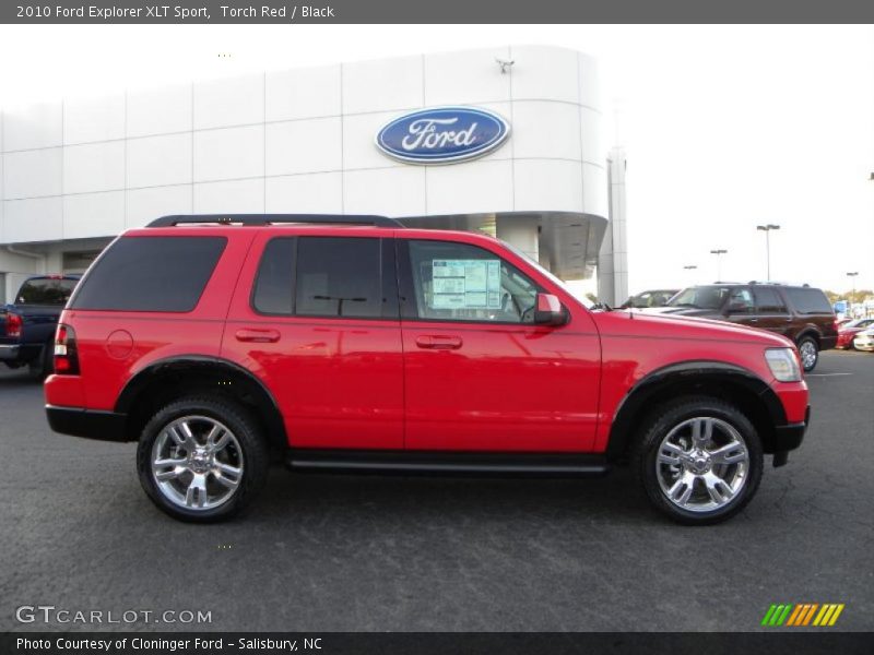  2010 Explorer XLT Sport Torch Red