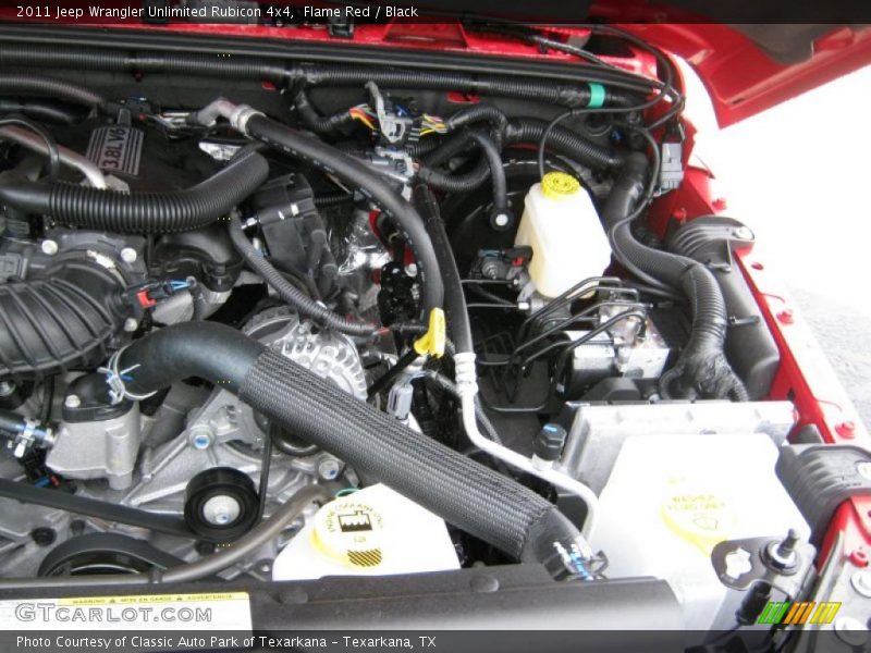  2011 Wrangler Unlimited Rubicon 4x4 Engine - 3.8 Liter OHV 12-Valve V6