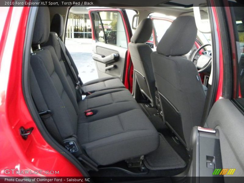 Torch Red / Black 2010 Ford Explorer XLT Sport