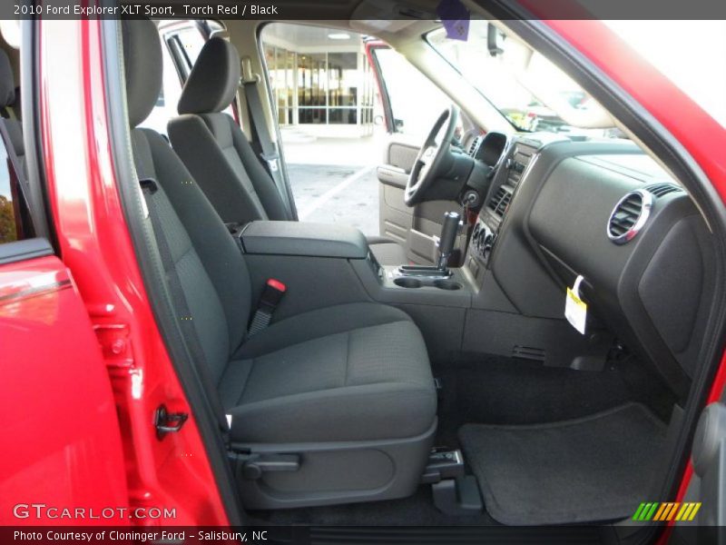 Torch Red / Black 2010 Ford Explorer XLT Sport