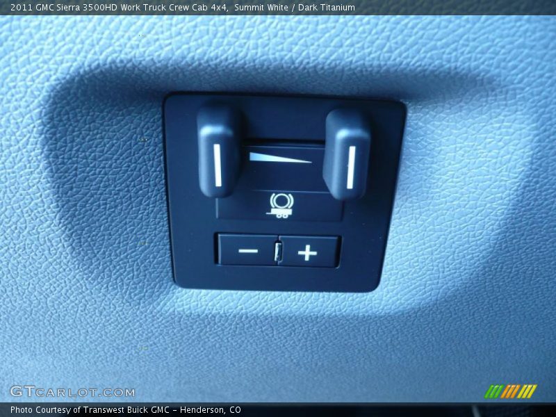 Summit White / Dark Titanium 2011 GMC Sierra 3500HD Work Truck Crew Cab 4x4