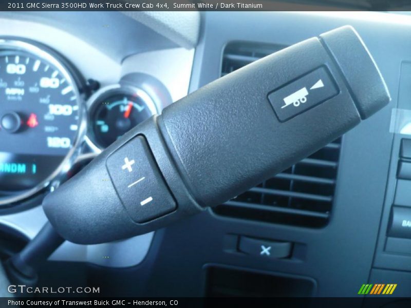 Summit White / Dark Titanium 2011 GMC Sierra 3500HD Work Truck Crew Cab 4x4